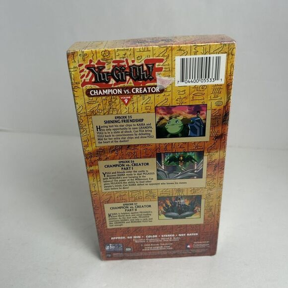Yu-Gi-Oh! - Vol. 9: Champion vs. Creator VHS Brand Sealed YuGiOh Read - Picture 4 of 8